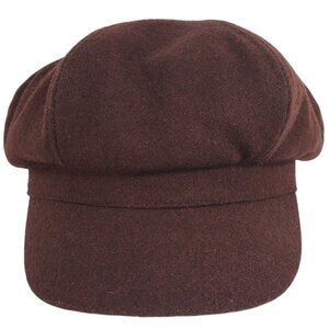 Men's / Women's Betmar New York Brown Newsboy/Cabbie Cap. Wool Blend. Adjustable